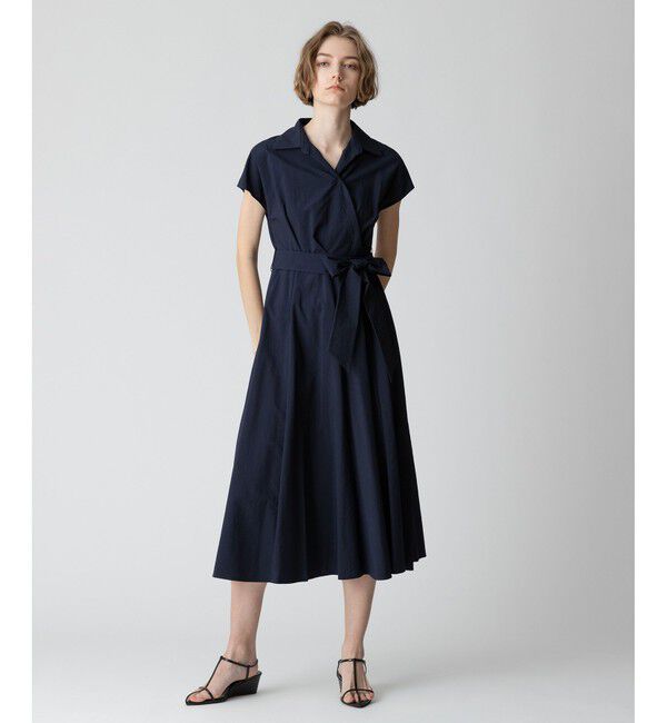 allureville「ナイロンカシュクールワンピース」|ワンピース|