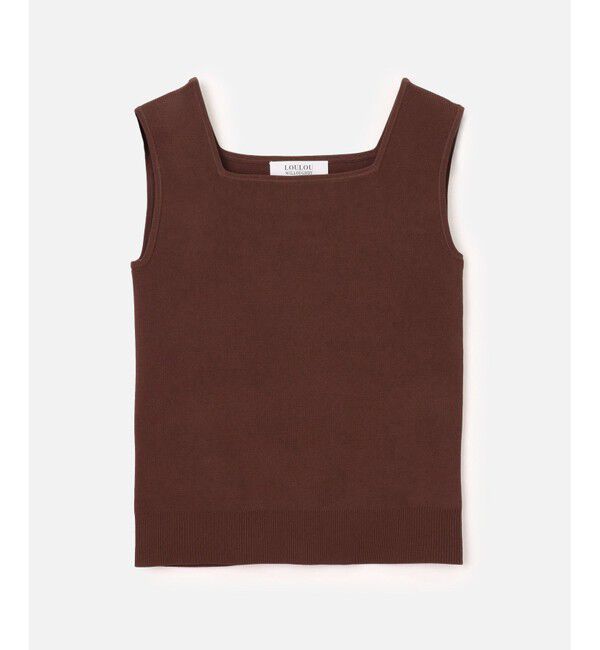 LOULOU WILLOUGHBY「◇【LOULOU WILLOUGHBY】スクエアタンク」|タンクトップ|