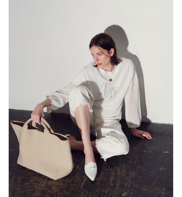 allureville「コードメッシュプルオーバー」|ニット・セーター|