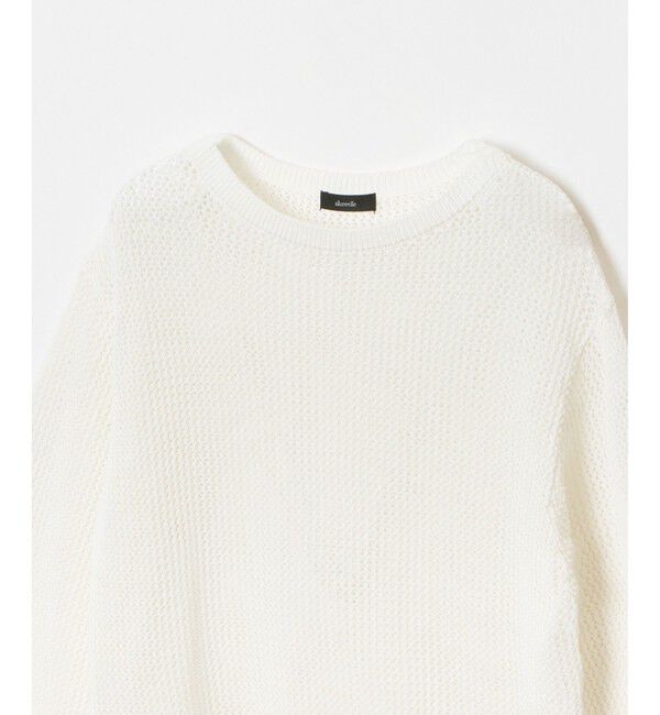 allureville「コードメッシュプルオーバー」|ニット・セーター|