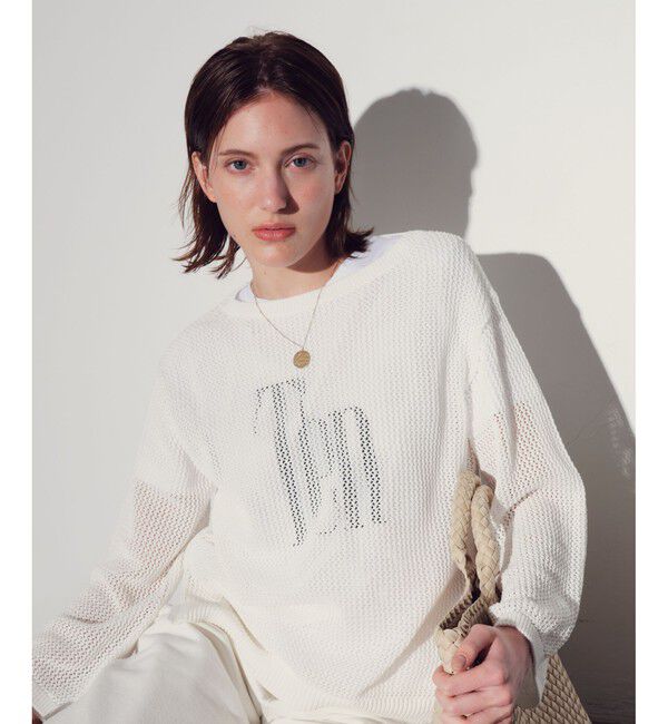 allureville「コードメッシュプルオーバー」|ニット・セーター|