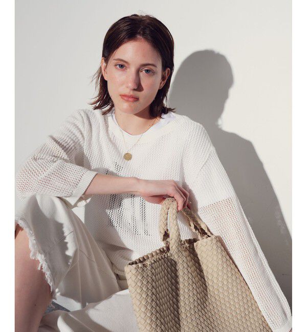allureville「コードメッシュプルオーバー」|ニット・セーター|