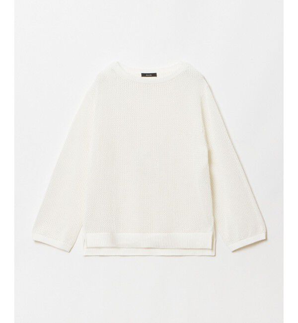 allureville「コードメッシュプルオーバー」|ニット・セーター|