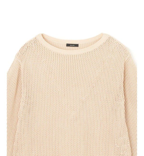 allureville「コードメッシュプルオーバー」|ニット・セーター|