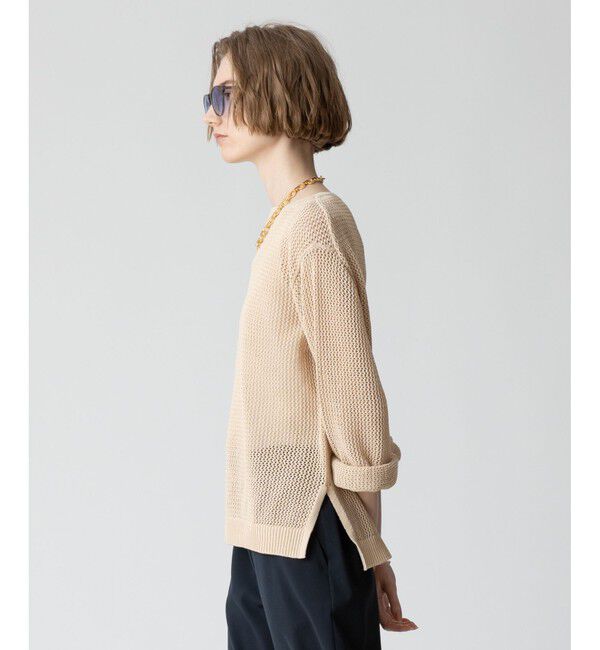 allureville「コードメッシュプルオーバー」|ニット・セーター|