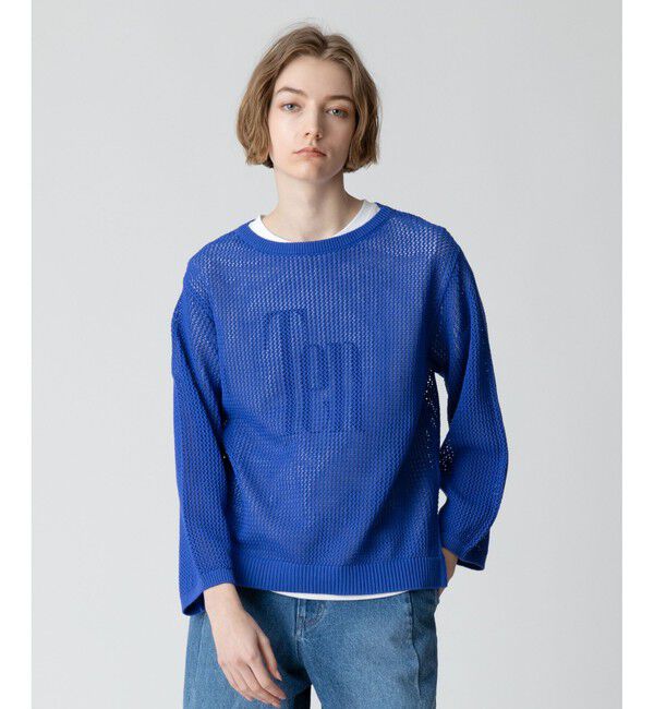 allureville「コードメッシュプルオーバー」|ニット・セーター|