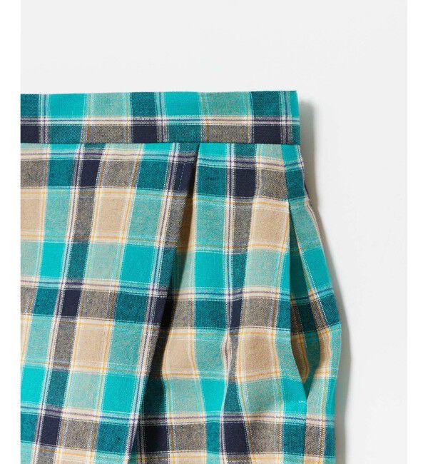 allureville「テクニカルチェックタイトスカート」|タイト|