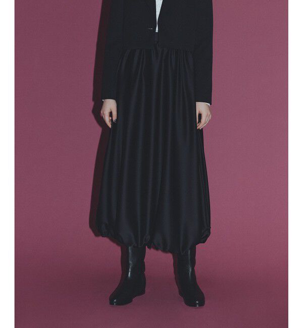 LOULOU WILLOUGHBY「【LOULOU WILLOUGHBY】チンツサテンバルーンスカート」|スカート|