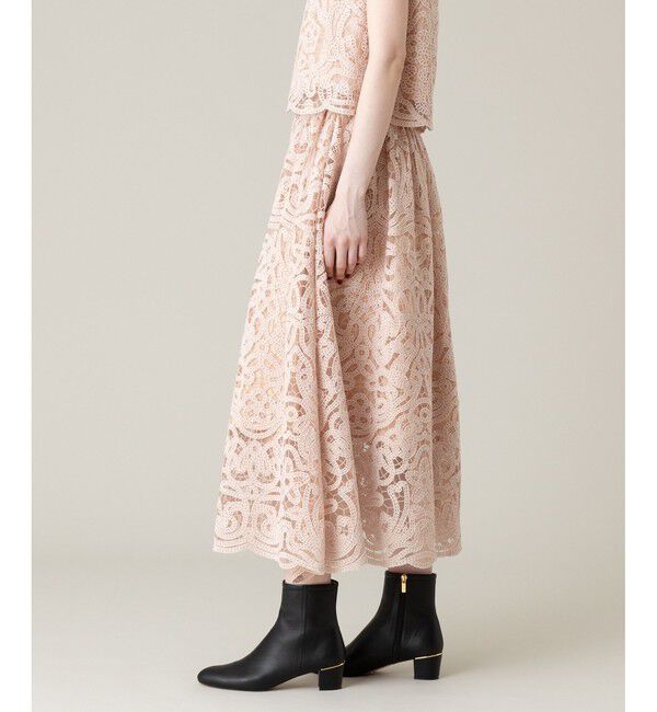 LOULOU WILLOUGHBY「【LOULOU WILLOUGHBY】モール刺繍スカート」|スカート|