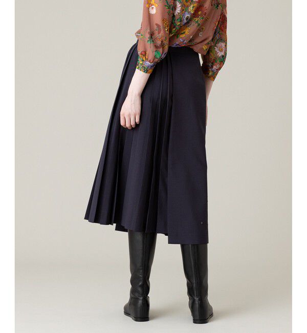 LOULOU WILLOUGHBY「【LOULOU WILLOUGHBY】ビジューアシメスカート」|スカート|