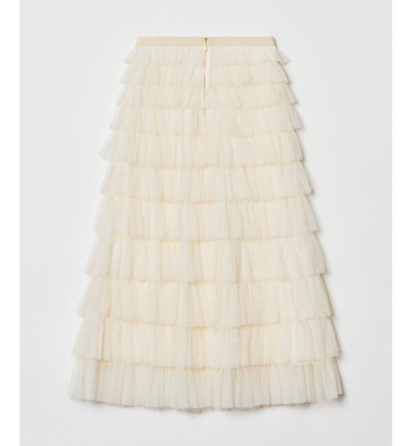 LOULOU WILLOUGHBY「【LOULOU WILLOUGHBY】ティアードチュールスカート」|スカート|