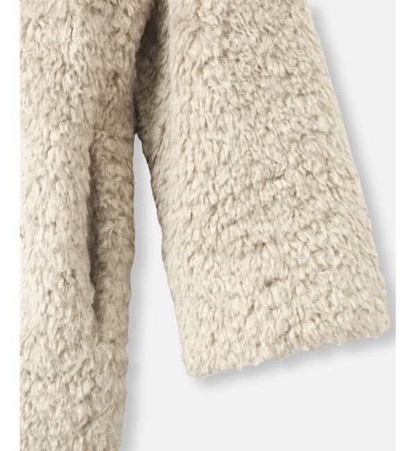 allureville「【HERNO(ヘルノ－)】 CURLY ECO FUR HIGH NECK CT」|ダッフルコート|