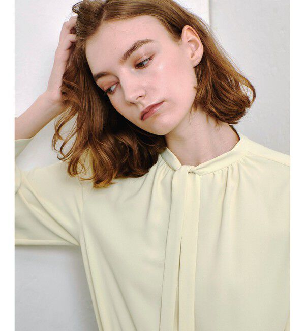 allureville「ジョーゼットボウタイブラウス」|シャツ・ブラウス|