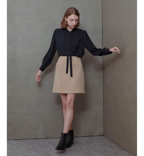 allureville「ジョーゼットボウタイブラウス」|シャツ・ブラウス|