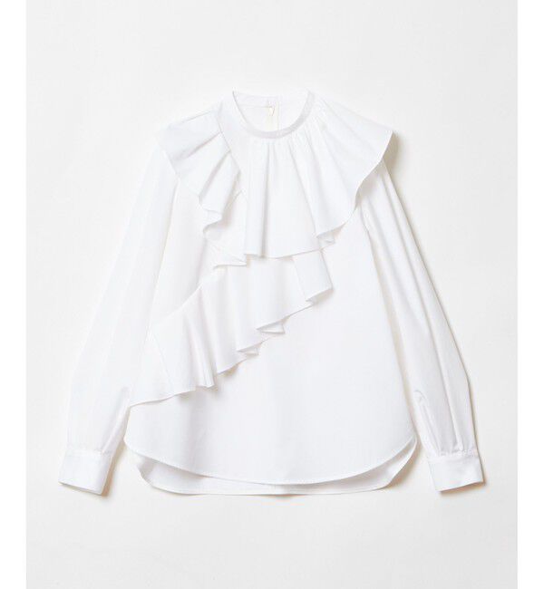 allureville「アシメラッフルブラウス」|シャツ・ブラウス|