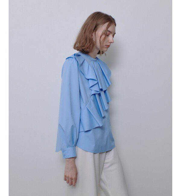 allureville「アシメラッフルブラウス」|シャツ・ブラウス|