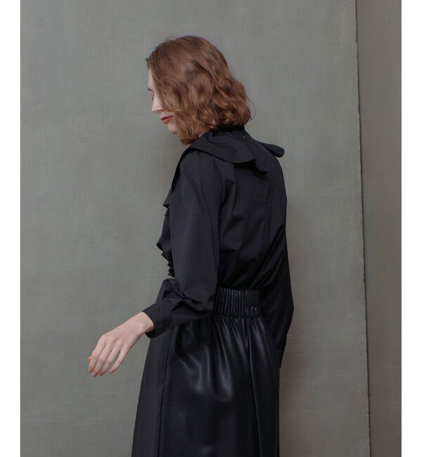 allureville「アシメラッフルブラウス」|シャツ・ブラウス|