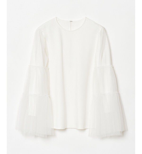 allureville「ティアードスリーブチュールブラウス」|シャツ・ブラウス|