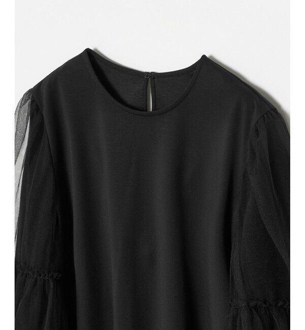 allureville「ティアードスリーブチュールブラウス」|シャツ・ブラウス|