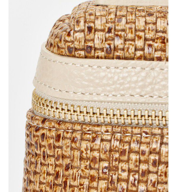 allureville「ラフィアコスメハンドバッグ」|ショルダー・メッセンジャー|