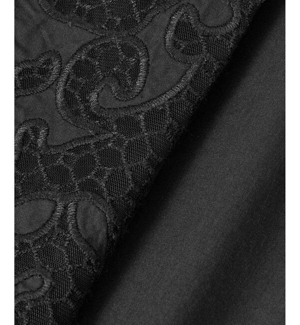 allureville「サイドエンブロイダリーシャツブラウス」|シャツ・ブラウス|