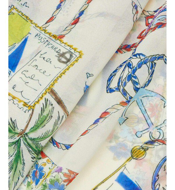 LOULOU WILLOUGHBY「【LOULOU WILLOUGHBY】アーカイブフリルリボンブラウス」|シャツ・ブラウス|