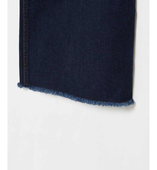 LOULOU WILLOUGHBY「【LOULOU WILLOUGHBY】デニムヘムフリンジパンツ」|デニム|