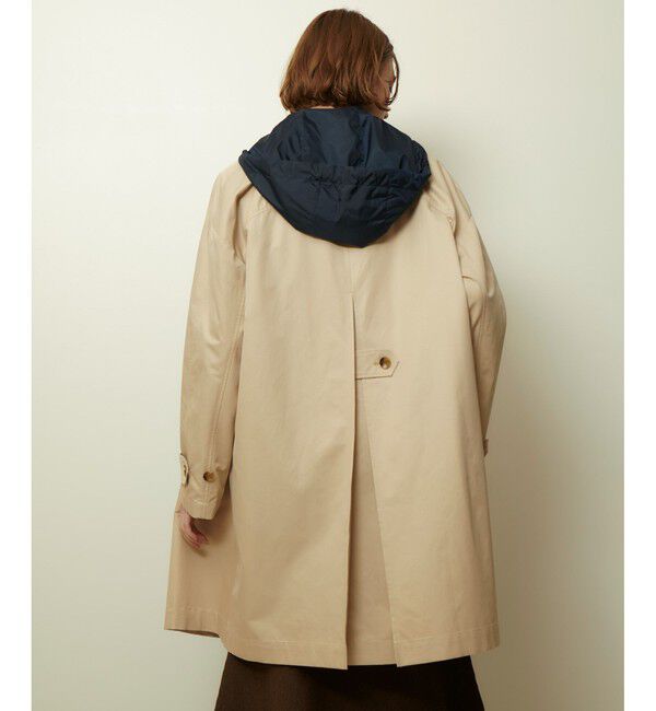 allureville「フードライナーステンコート」|ダッフルコート|