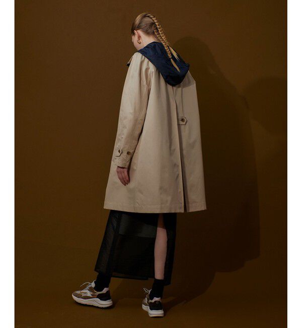 allureville「フードライナーステンコート」|ダッフルコート|