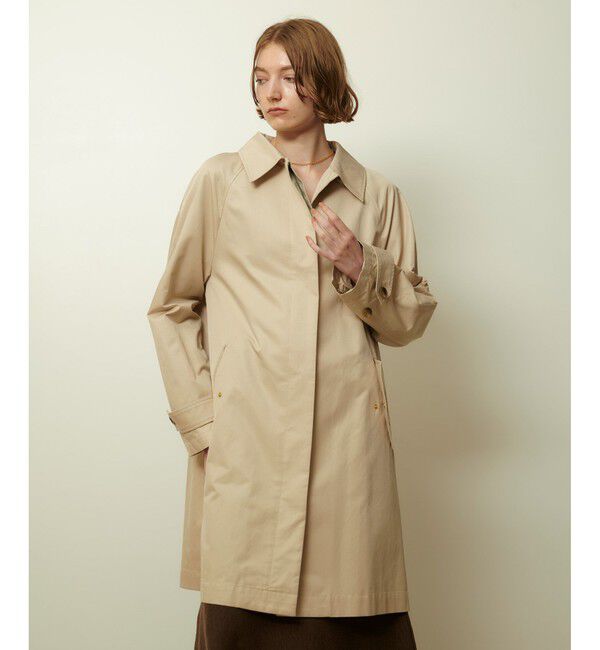 allureville「フードライナーステンコート」|ダッフルコート|