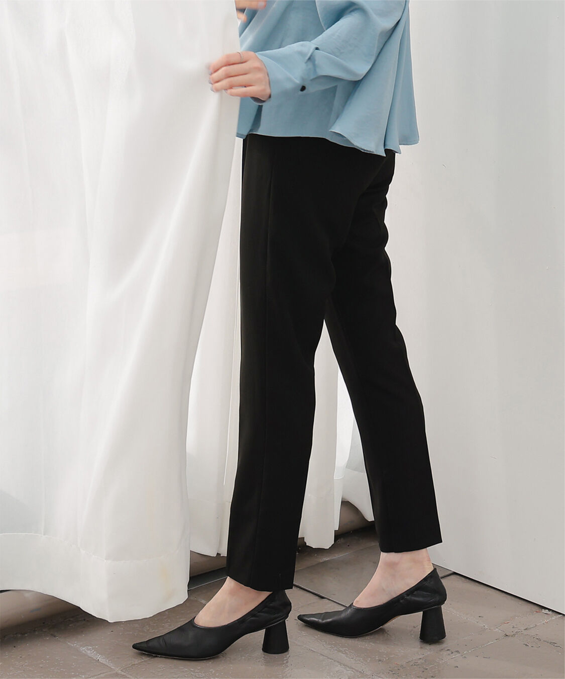 ur's「【星玲奈さんコラボアイテム】カラースティックパンツ」|スラックス|