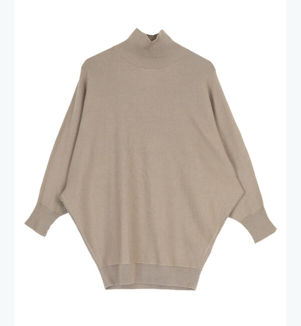 ur's「【星玲奈さんコラボアイテム】ハイネックドルマンスリーブニット」|ニット・セーター|