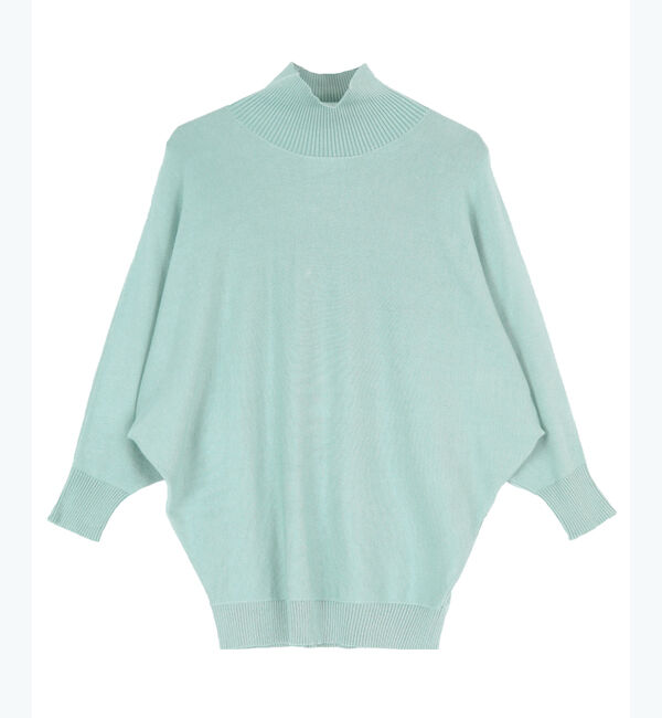 ur's「【星玲奈さんコラボアイテム】ハイネックドルマンスリーブニット」|ニット・セーター|