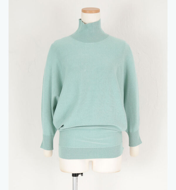 ur's「【星玲奈さんコラボアイテム】ハイネックドルマンスリーブニット」|ニット・セーター|