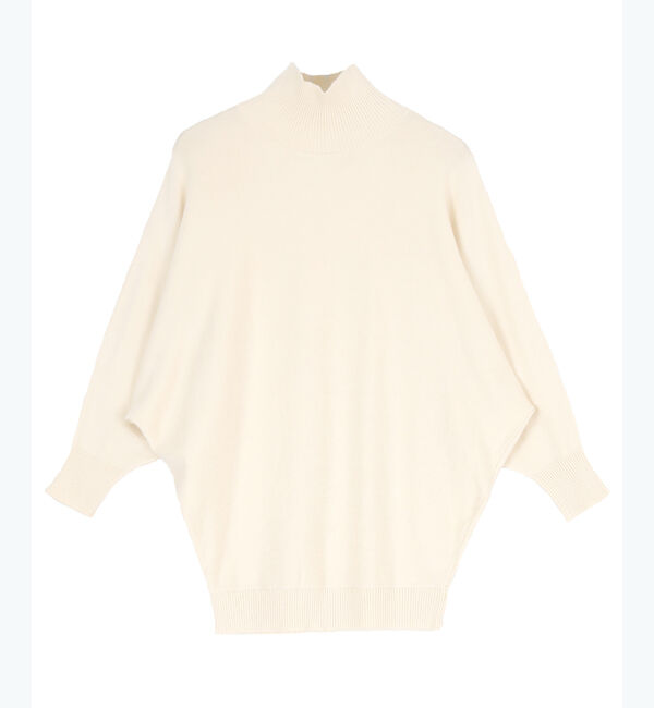 ur's「【星玲奈さんコラボアイテム】ハイネックドルマンスリーブニット」|ニット・セーター|