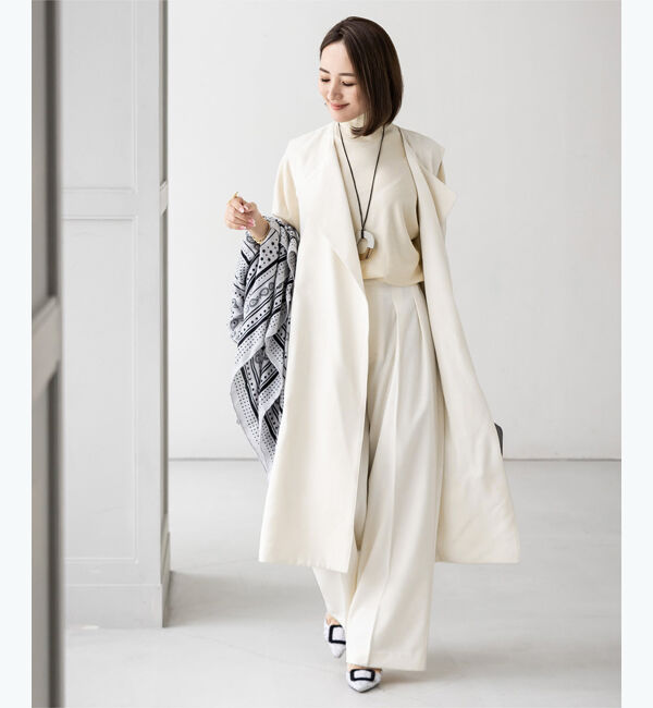 ur's「【星玲奈さんコラボアイテム】ハイネックドルマンスリーブニット」|ニット・セーター|