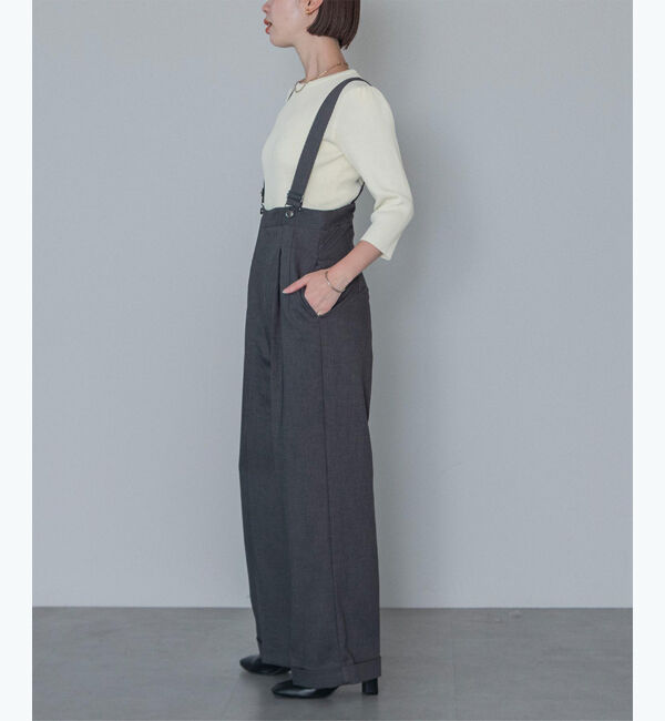 ur's「【星玲奈さんコラボアイテム】クルーネックパフスリーブニット」|ニット・セーター|