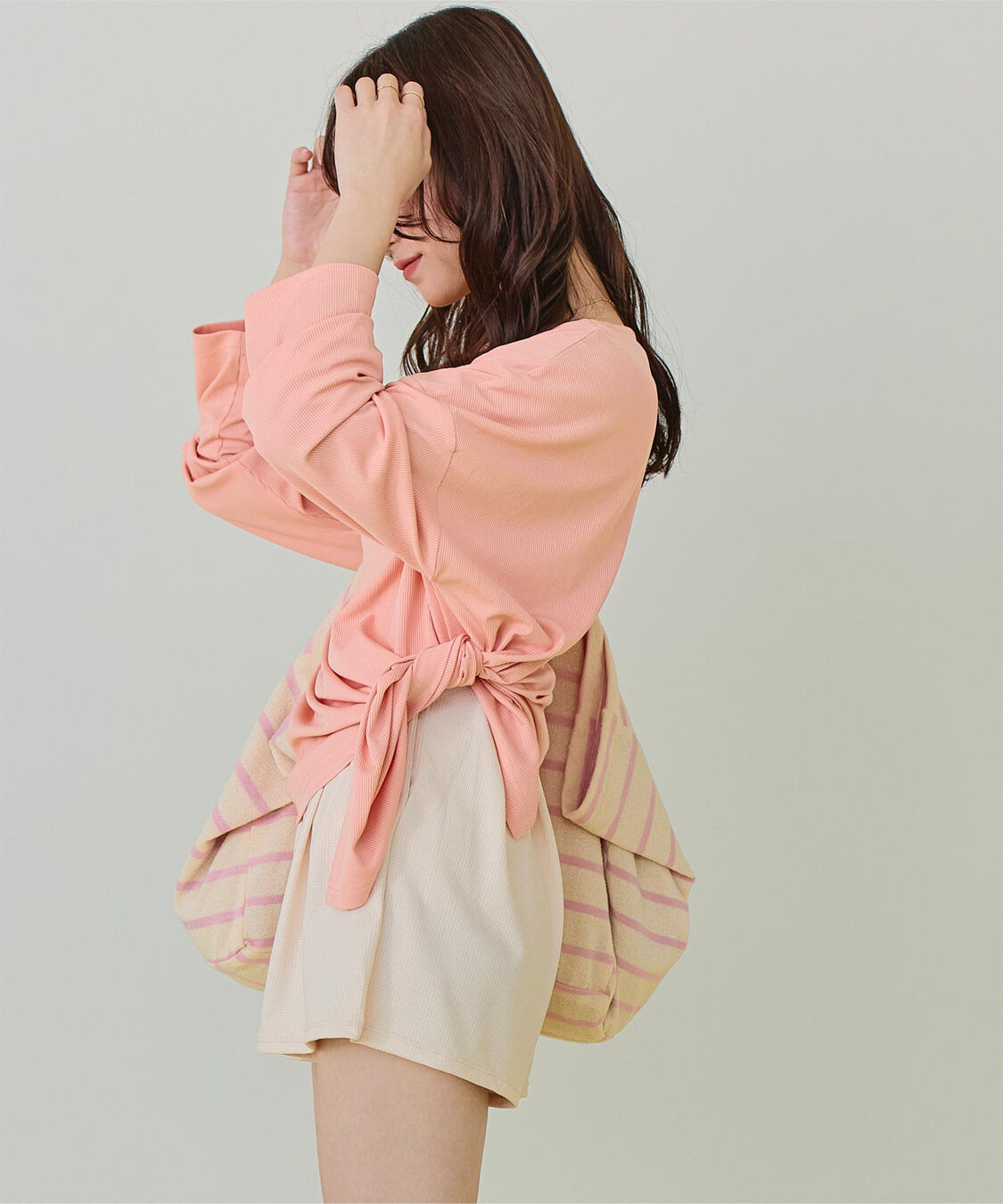 SEA DRESS「サイドスリットトップス/ラッシュガード」|ビキニトップス|