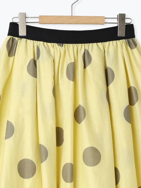 Samansa Mos2「シアードットプリントスカート」|スカート|