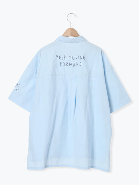 SM2「ロゴ刺繍入りオーバーシャツ」|シャツ・ブラウス|