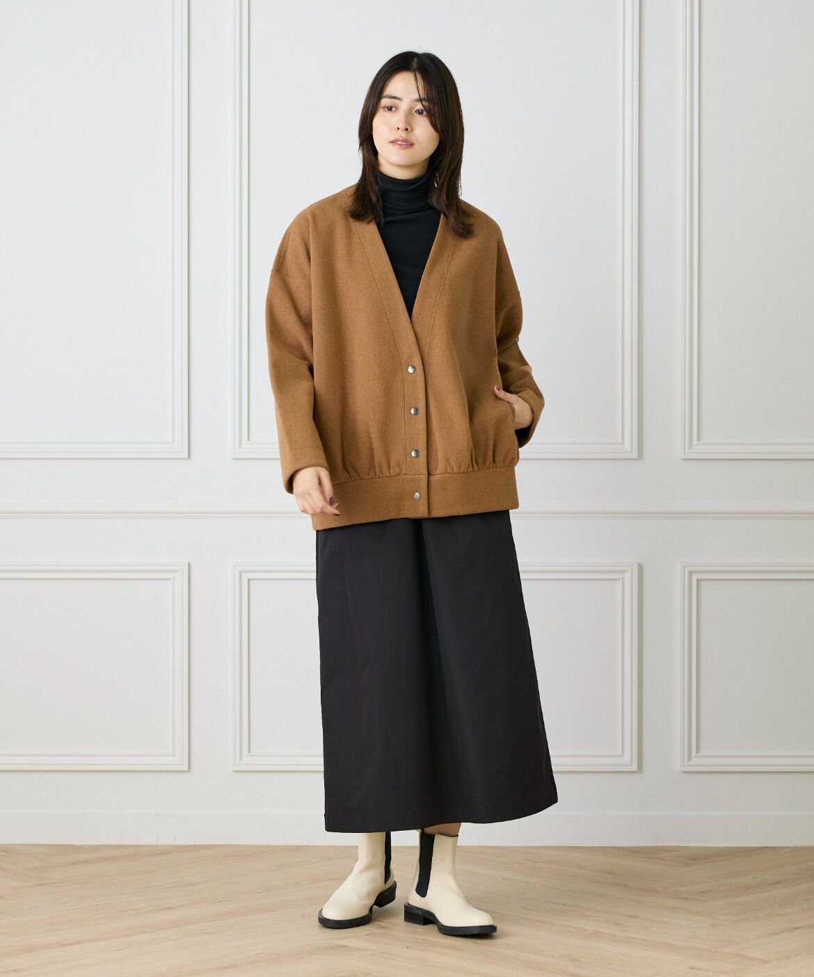 DAY by DAY it&rsquo;s international「長袖ハイネックプルオーバー《スビン綿MIXフライス》」|Tシャツ・カットソー|