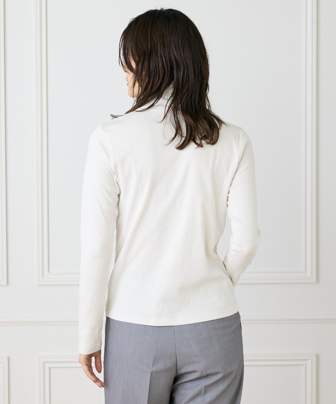 DAY by DAY it&rsquo;s international「長袖ハイネックプルオーバー《スビン綿MIXフライス》」|Tシャツ・カットソー|