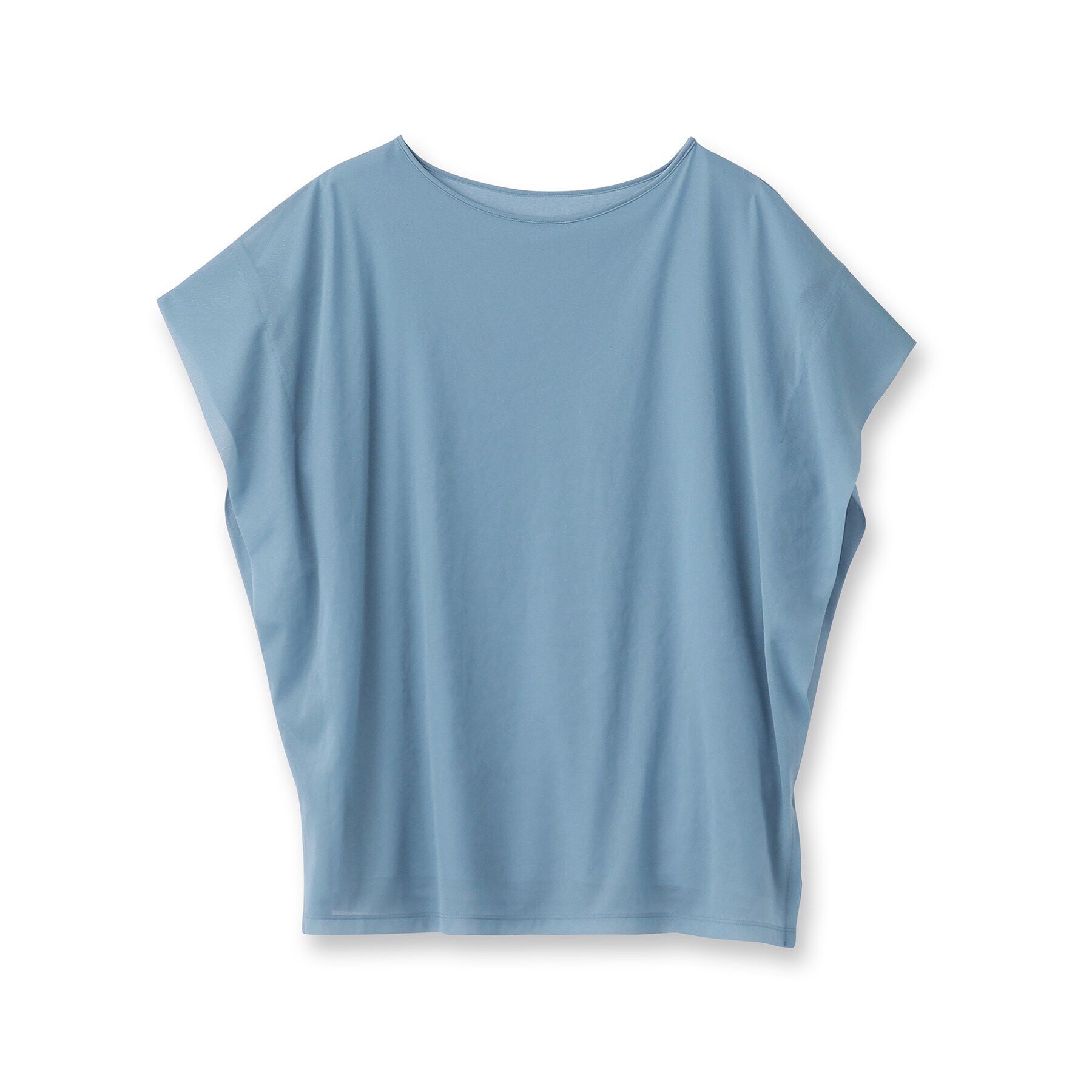 UNTITLED「【シアー/二の腕カバー】トリコットドッキングプルオーバー」|Tシャツ・カットソー|