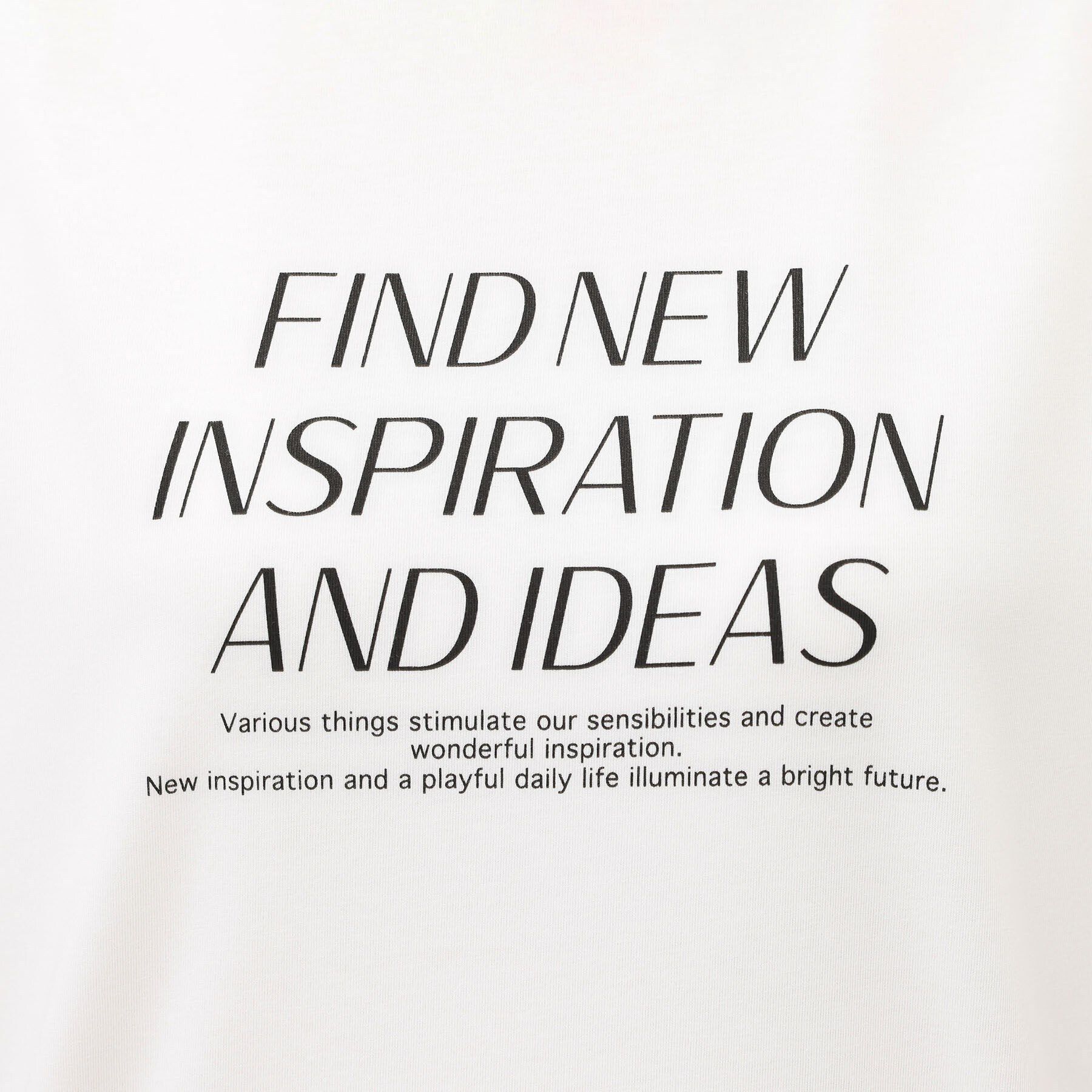 UNTITLED「【なめらかな肌触り】シルケットロゴTシャツ」|Tシャツ・カットソー|