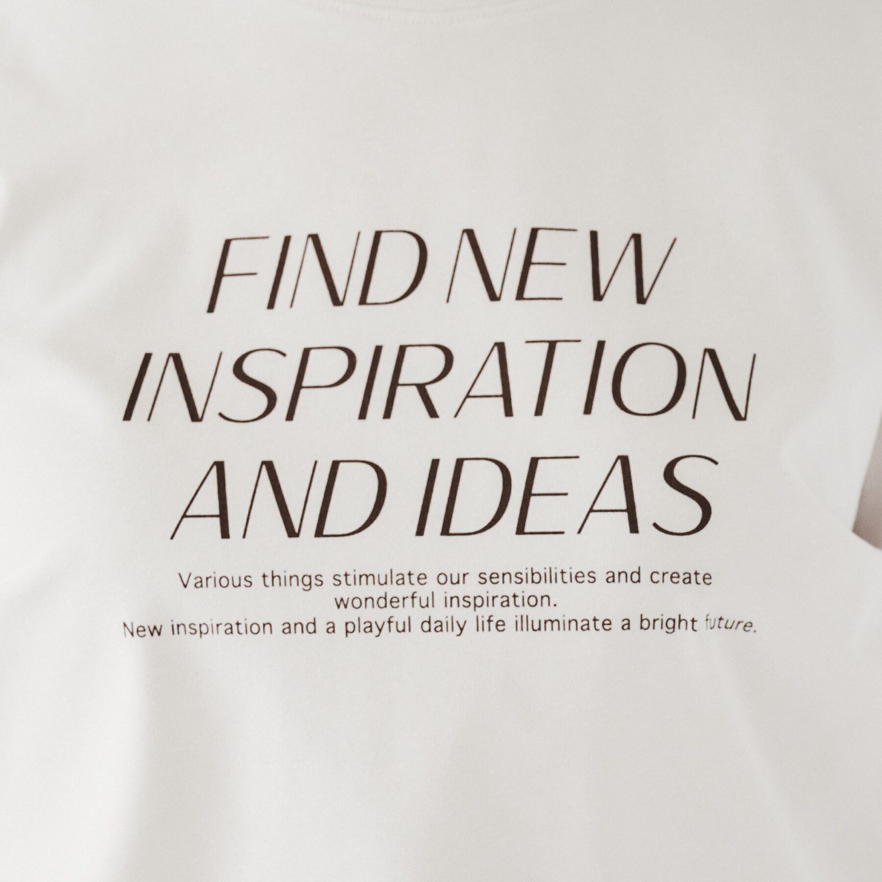 UNTITLED「【なめらかな肌触り】シルケットロゴTシャツ」|Tシャツ・カットソー|