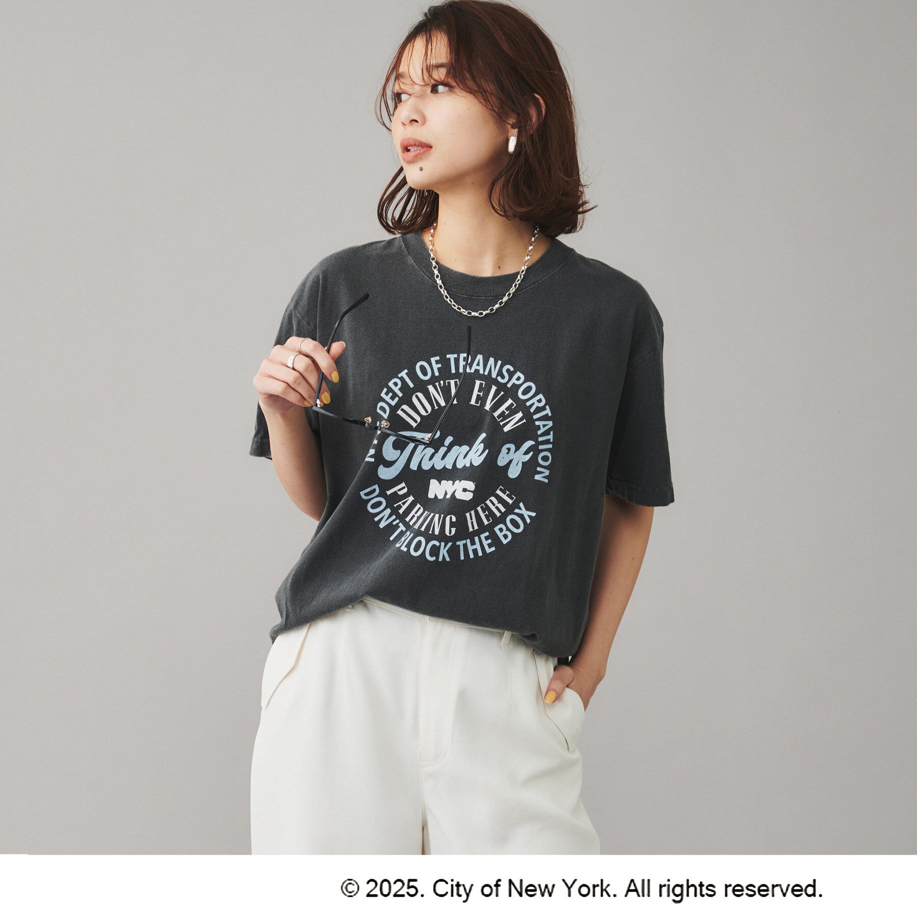UNTITLED「【NYC&times;GOOD ROCK SPEED】ロゴTシャツ」|Tシャツ・カットソー|ブラック(019)