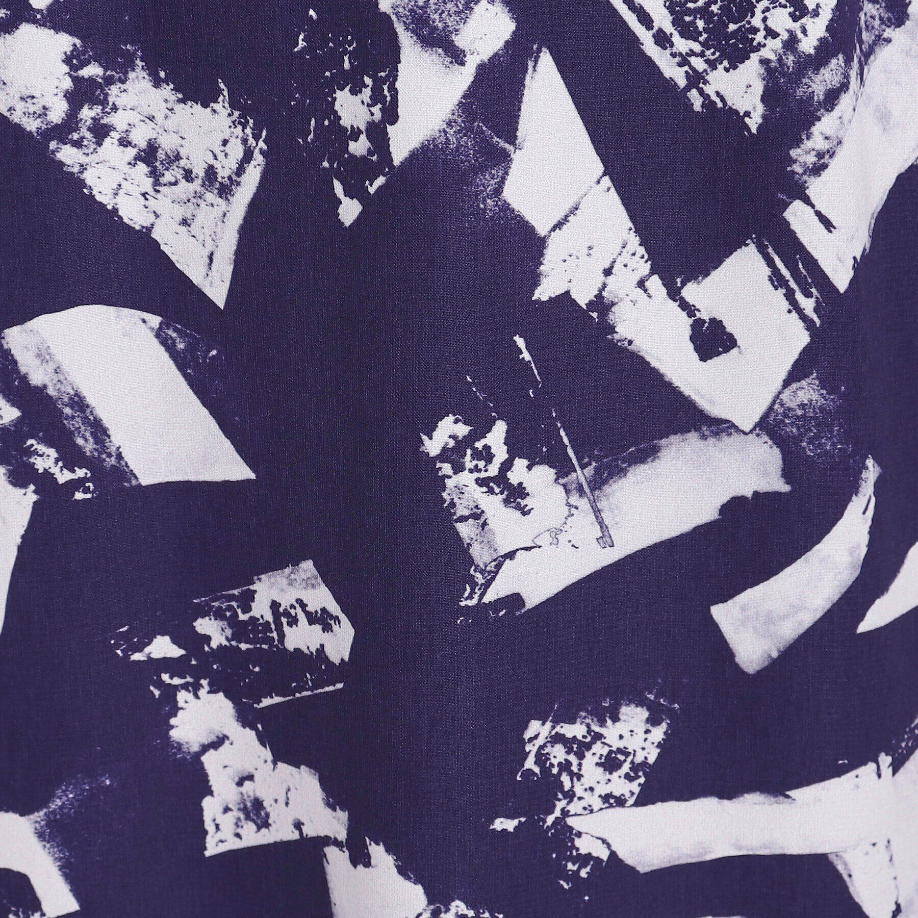 COUP DE CHANCE「【洗える／ウエストゴム入り】幾何柄フレアスカート」|スカート|