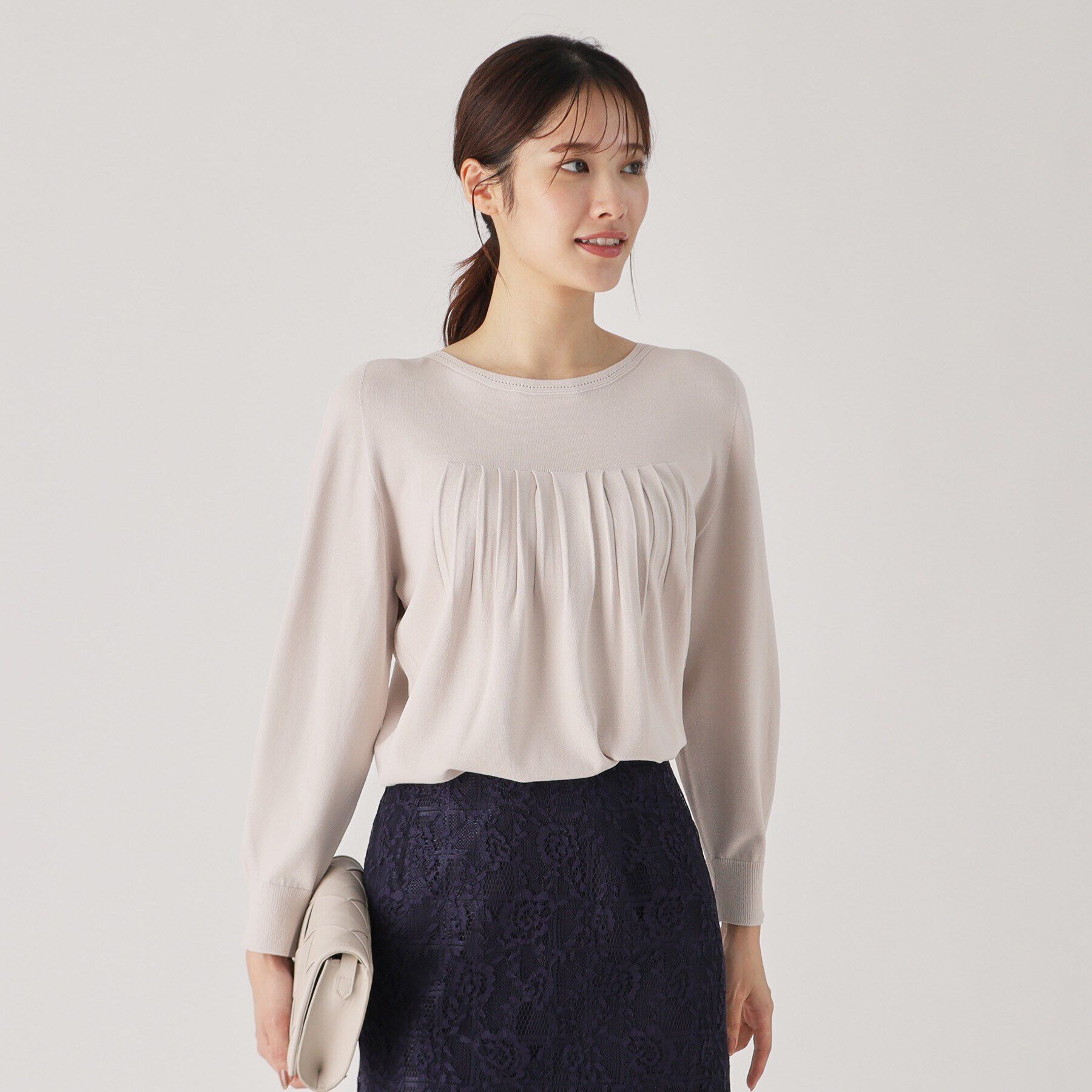 COUP DE CHANCE「【洗える／日本製／ホールガーメント（R）】ニットトップス」|ニット・セーター|