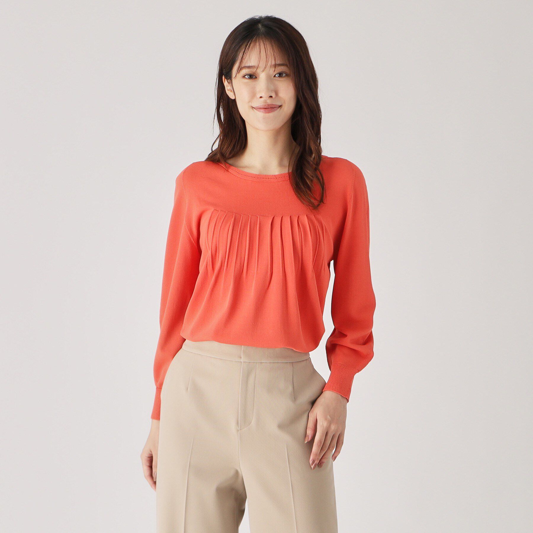 COUP DE CHANCE「【洗える／日本製／ホールガーメント（R）】ニットトップス」|ニット・セーター|