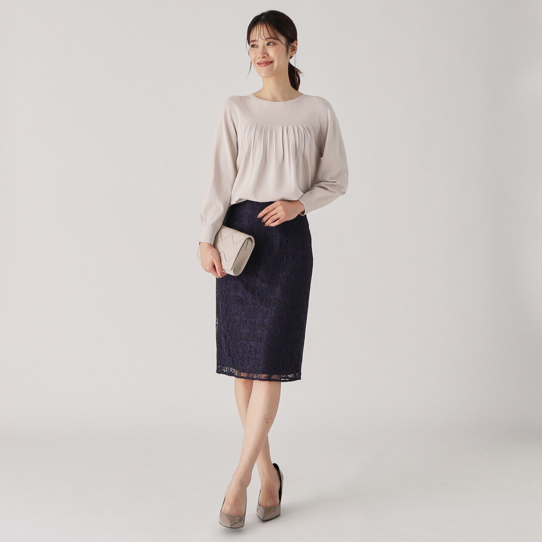 COUP DE CHANCE「【洗える／日本製／ホールガーメント（R）】ニットトップス」|ニット・セーター|